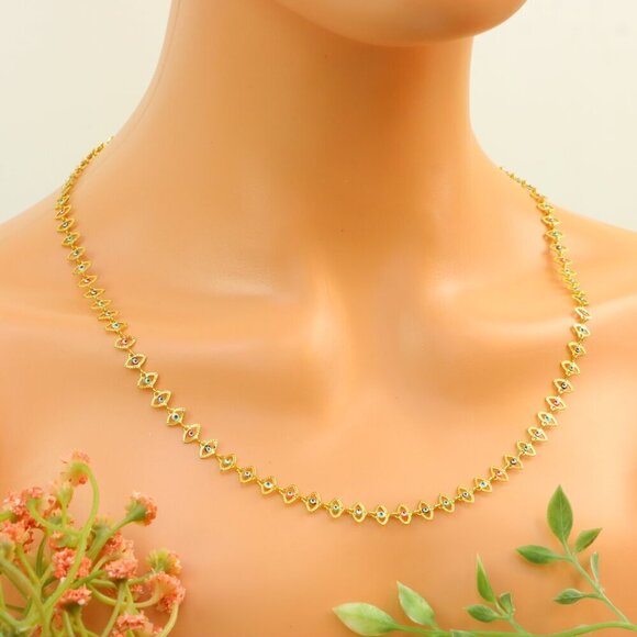 "New Beautiful Design Necklace Chain for Women/Girls, Gift, N660 - Picture 8 of 15